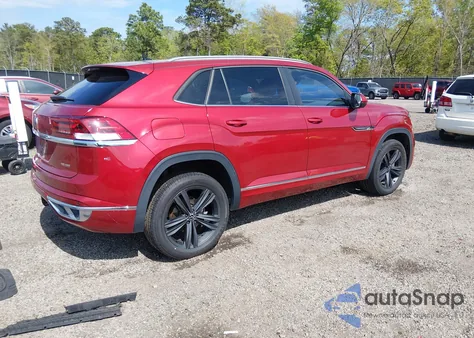 2021 Volkswagen Atlas Cross Sport 3.6L V6 Se W/Technology R-Line z USA, uszkodzony, nr VIN 1V2PE2CA7MC205446